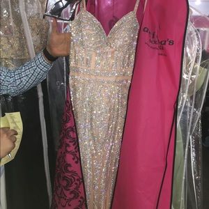 A prom dress